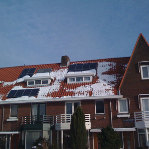 zonnepanelen op het dak